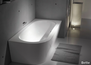 BETTESTARLET IV SILHOUETTE - Asymmetric enamelled steel bathtub _ Bette