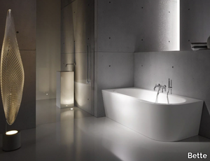 BETTESTARLET V SILHOUETTE - Asymmetric enamelled steel bathtub _ Bette