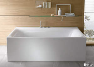 BETTELUX I SILHOUETTE SIDE - Contemporary style rectangular steel bathtub _ Bette