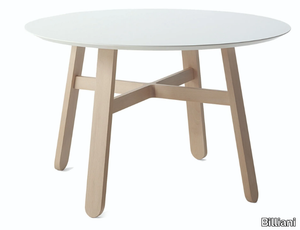 CROISSANT 590 - Beech table _ Billiani