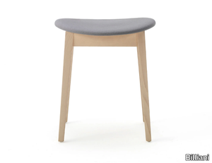 GRADISCA 619 - Stool in beechwood _ Billiani