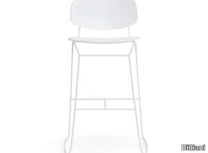 DOLL 164 - Steel barstool _ Billiani