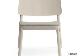 DRUM 079 - Beech easy chair with integrated cushion _ Billiani