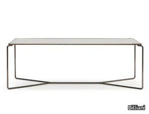 MARCEL 471 - Rectangular steel coffee table _ Billiani