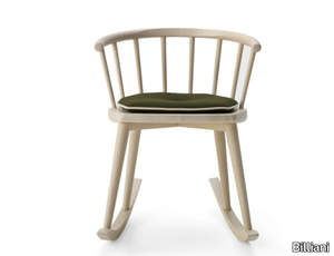 W. 608 - Rocking beech chair _ Billiani