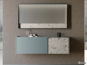 MAJOR COMP. 3 - Single wall-mounted vanity unit with drawers _ Birex