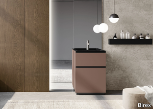 LAPIS COMP. 8 - Single floor-standing vanity unit with drawers _ Birex