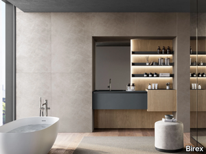 FACTO COMP. 1 - Single wall-mounted vanity unit with drawers _ Birex