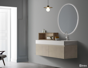 LAPIS COMP. 1 - Single wall-mounted vanity unit with drawers _ Birex