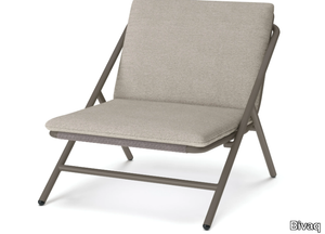 GARDA - Aluminium and fabric garden armchair _ Bivaq