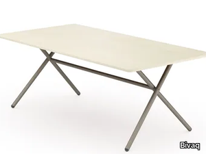 GARDA - Rectangular Dekton® garden table _ Bivaq