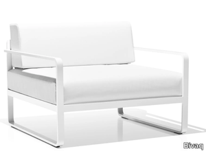 SIT - Vinytex garden armchair with armrests _ Bivaq