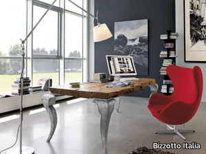 SIDNEY - Rectangular wooden executive desk _ Bizzotto Italia