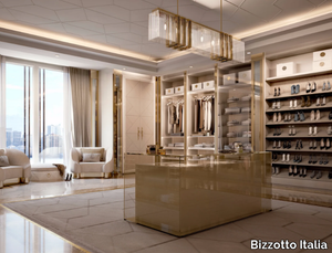 SYMPHONY - INFINITY - Sectional walk-in wardrobe _ Bizzotto Italia