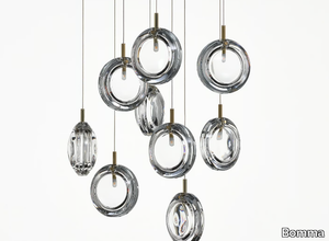 LENS 9 - Handmade glass pendant lamp _ Bomma