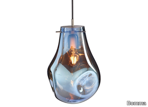 SOAP - LED dimmable blown glass pendant lamp _ Bomma