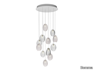 MUSSELS 12 - LED crystal pendant lamp _ Bomma