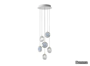 LENS 6 - LED glass pendant lamp _ Bomma