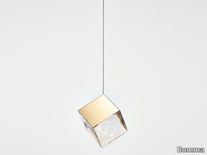 PYRITE - Handmade Blown crystal pendant lamp _ Bomma