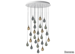 SOAP MINI 26 ROUND - LED crystal pendant lamp _ Bomma