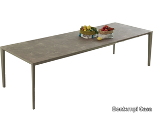 ECHO IN - Extending metal and melamine dining table _ Bontempi Casa