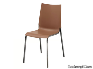 EVA - Stackable polypropylene garden chair _ Bontempi Casa