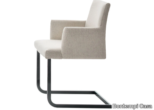 HISA - Cantilever fabric armchair _ Bontempi Casa