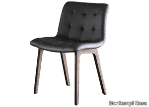 KUGA - Tufted leather chair _ Bontempi Casa