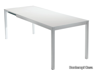 MAGO - Extending steel and melamine dining table _ Bontempi Casa