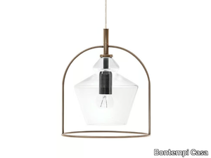 SWING - Blown glass pendant lamp _ Bontempi Casa