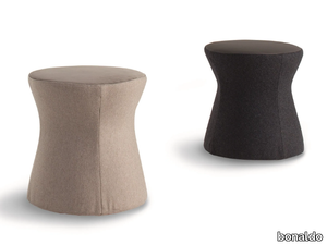 CLESSIDRA - Upholstered fabric pouf _ Bonaldo