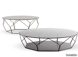 ARBOR - Low round ceramic coffee table _ Bonaldo