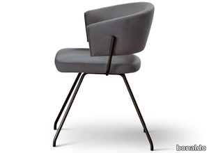 BAHIA - Upholstered leather chair _ Bonaldo