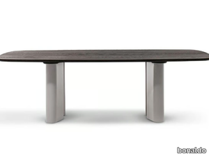 GEOMETRIC TABLE - Barrel-shaped dining table _ Bonaldo