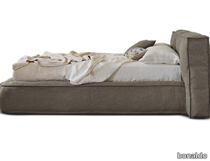 FLUFF - Fabric double bed with removable cover _ Bonaldo