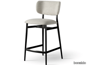 NOOR TOO - Fabric stool with back _ Bonaldo