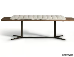 NELSON BENCH - Walnut bench _ Bonaldo