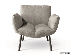 PIL ARMCHAIR - Fabric easy chair with armrests _ Bonaldo