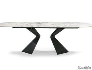 PRORA - Barrel-shaped table _ Bonaldo