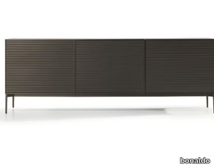 RULER - Metal sideboard with doors _ Bonaldo