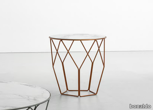 ARBOR - Round ceramic high side table _ Bonaldo