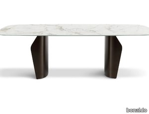 FLAME - Barrel-shaped table _ Bonaldo