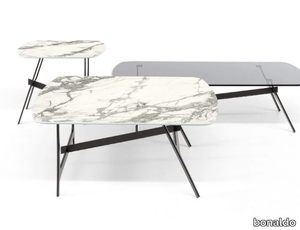 SLOT COFFEE TABLE - Marble coffee table _ Bonaldo