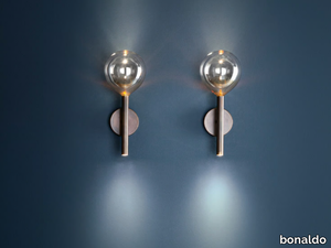 SOFÌ - Borosilicate glass wall lamp _ Bonaldo