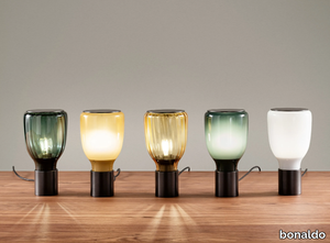 ACQUERELLI - Blown glass table lamp _ Bonaldo