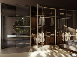 ANTIBES - Built-in sectional wardrobe with drawers _ Boffi