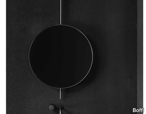 ELEMENTI - Round framed wall-mounted mirror _ Boffi