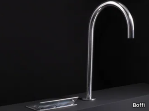 WINGS - Countertop stainless steel washbasin tap _ Boffi