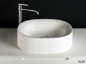 SABBIA - Oval Cristalplant® washbasin _ Boffi