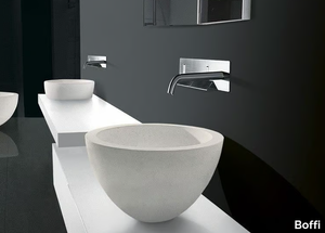 I FIUMI - Countertop stone washbasin _ Boffi